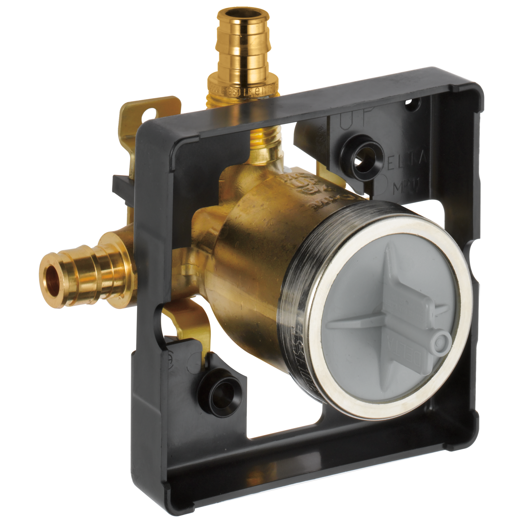delta® R10000-PFS-MF MultiChoice PEX Universal Shower Rough-In Valve - Pressure Balancing, 1/2