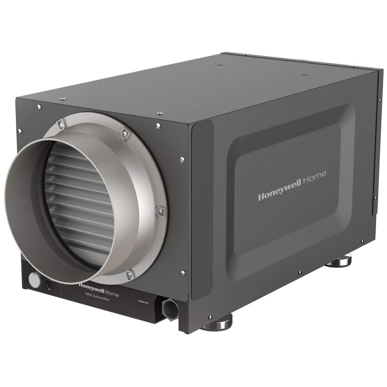 Honeywell DR65A3000/U TrueDRY Whole-House Dehumidifier - 65 PPD, 120V, 1,800 sq ft