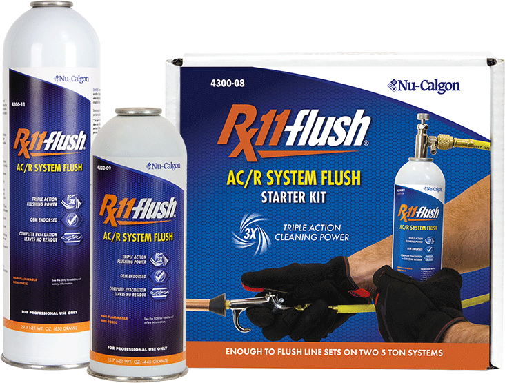 Nu-Calgon 4300-09 1 lb Canister System Flush - 1 lbs, Canister