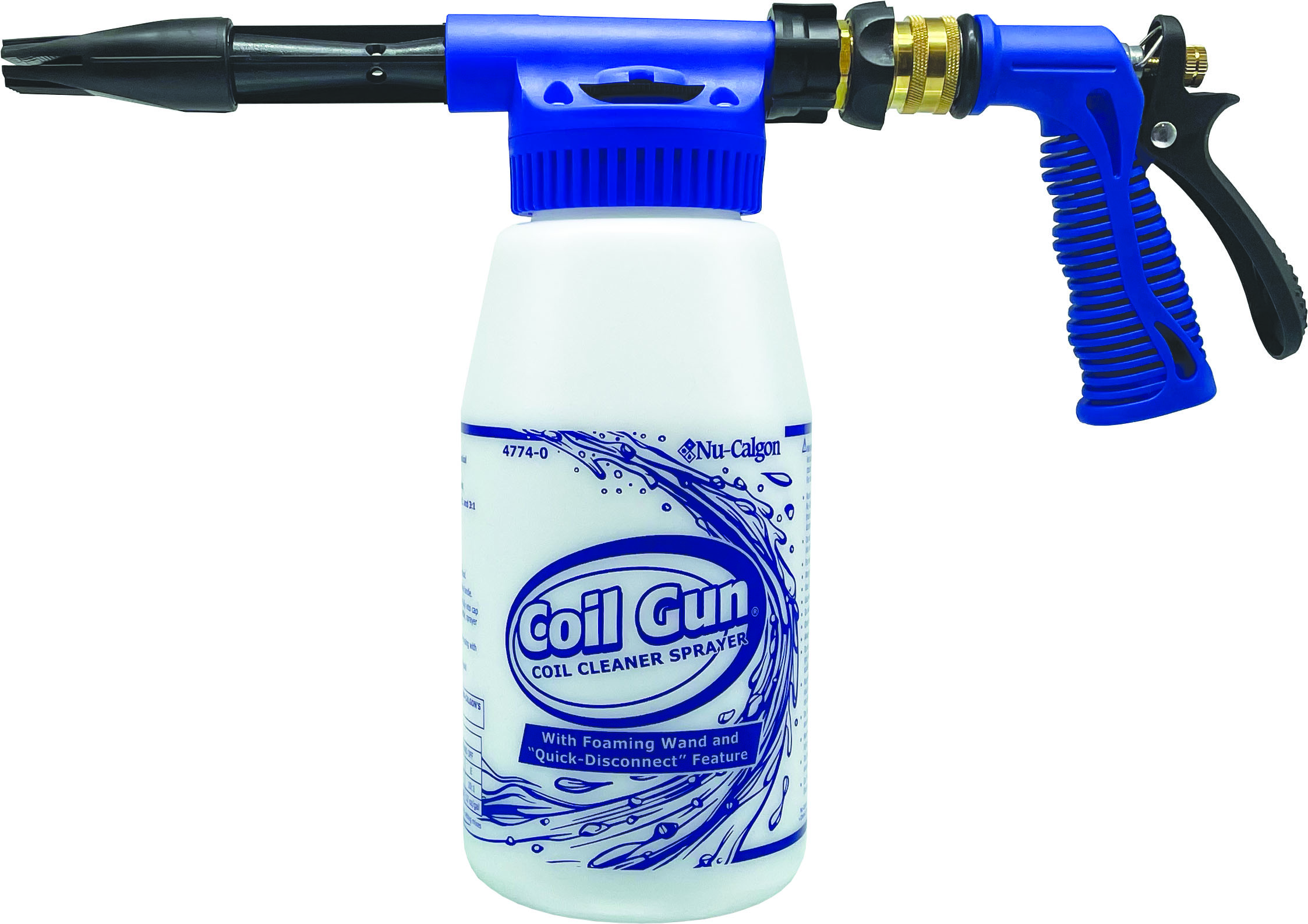 Nu-Calgon 4774-0 Coil Gun Hose-End Sprayer - 2 qt