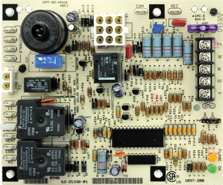 Rheem® 62-25338-01 24V Integrated Furnace Control Board - For RGPP / RGRJ