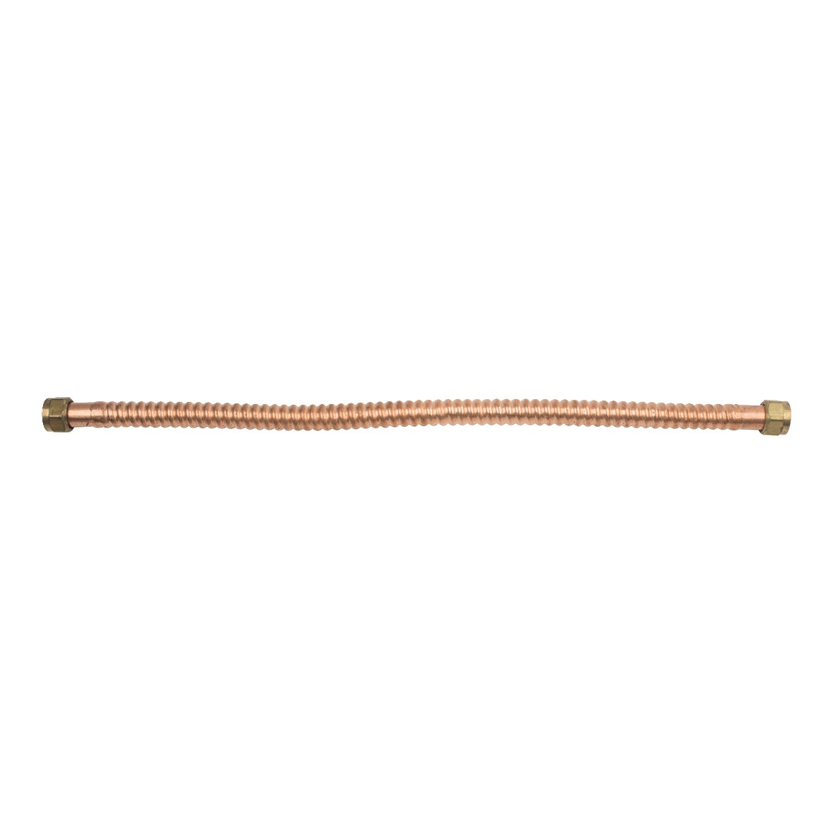 BrassCraft® WB00-24N 3/4 x 3/4 in Water Heater Connector - 24 in L, Corrugated Copper, FPT x FPT
