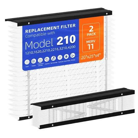 Aprilaire® 210 Replacement Media, MERV 11, 20"X25", Fits 1210, 2210, 2216, 1620