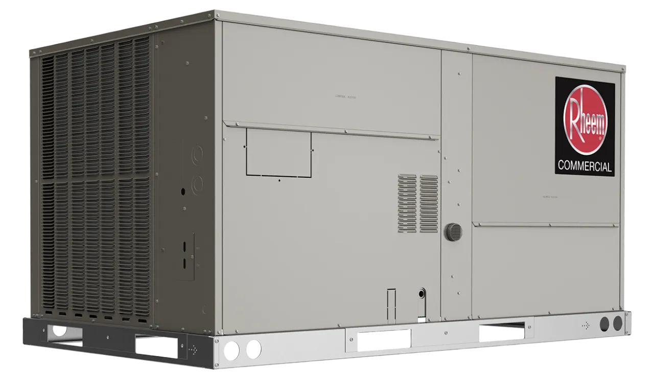 Rheem® RGECYB048ACT122CANB0 4.0 Ton R-454B 45,500 BTU/h Cooling Packaged Gas & Electric Unit