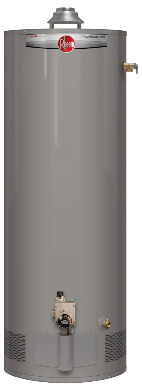 Rheem® PROG50-36P-RH60 Professional Classic 50 gal Gas Water Heater - 36,000 BTU/h, Low NOx, 58.38 in H