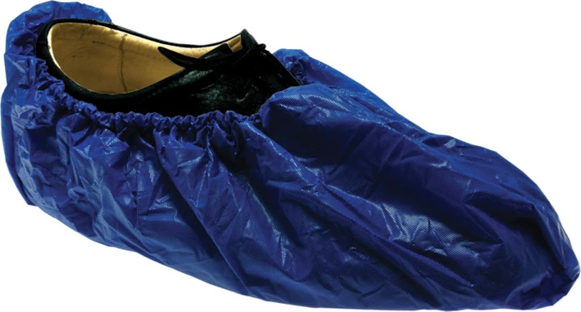 Rheem® 849120 ShuBee Shoe Covers - Blue, Universal Size, Disposable, 40 / Pk