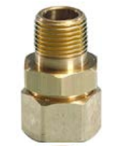 TracPipe® FGP-FST-500 AutoFlare 1/2 in Flexible Gas Pipe Adapter - 2 in L