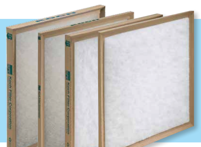 Selkirk® 274140200 Koch 20 x 14 x 1 in Throwaway Filter - Fiberglass Panel, Fiberglass