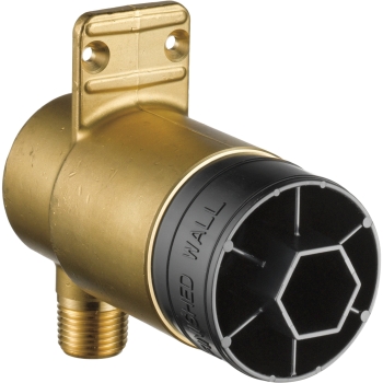 BRIZO® HydraChoice Max® R84100 Rough Valve Body, 1/2 in Inlet Connection, 1/2 in Outlet Connection, Brass Body