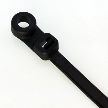 CAMBRIDGE™ CTM11-50C0 Cable Tie, 11 in L, Nylon, 3 in Max Bundle Dia, 50 lb Tensile Strength, UV Resistant: Yes, Black