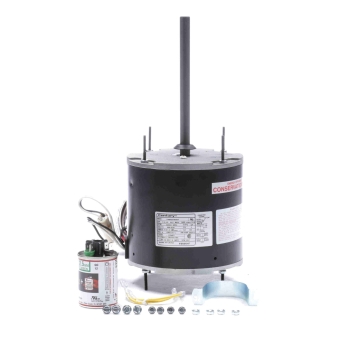 Century® MASTERFIT PRO® FE6001F Condenser Fan Motor, 1/5 hp Motor, 208 to 230 V, 1 ph, 825 rpm Motor, TEAO Enclosure