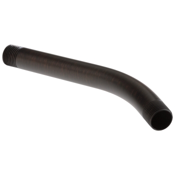 DELTA® RP40593RB Shower Arm, Wall Installation/Mounting, 7 in L, 1/2 in, IPS, Brass, Venetian Bronze, 2-31/32 in H, Arm
