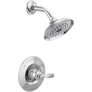 DELTA® T14232 Shower Trim, Wall Installation / Mounting, Metal, Chrome, 1.75 gpm Flow Rate, 1 Handles, Lever Handle