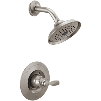DELTA® T14232-SS Shower Trim, Wall Installation / Mounting, Metal, Stainless Steel, 1.75 gpm Flow Rate, 1 Handles