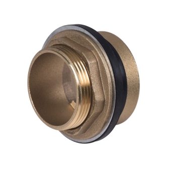 Dearborn® 4028 Spud Washer, Brass, 1-1/2 in Height, 1-1/2 in Width, Washer Function Type
