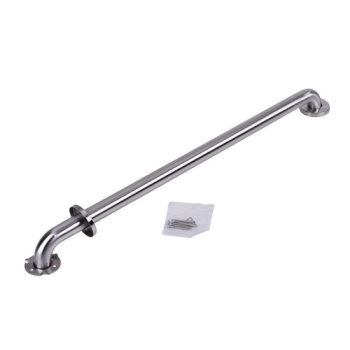 Dearborn® DB8936 Grab Bar With Concealed Flange, 36 in L, Stainless Steel, Satin, 1-1/2 in Dia