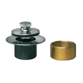 Dearborn® K27 Bath Waste Conversion Kit, Chrome-Plated, For Use With: Bathtub Waste and Overflow Systems