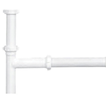 Dearborn® P9100B Disposer Kit, 1-1/2 in, Polypropylene, 13 in L, White, 6 in H