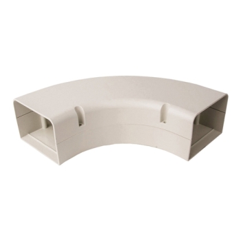 DiversiTech® SpeediChannel® 230-LFB4 90 deg Long Radius Bend, Natural, PVC, 4 in