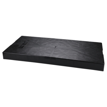 DiversiTech® E Lite® EP1838-3 Equipment Pad, 1000 lb Load, 3 in H, 38 in W, 18 in D, Polypropylene, Rectangular, Subtle