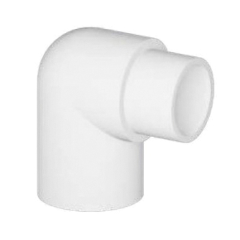 Tigre 409-020 90 deg Street Elbow, 2 in, 2 in, Spigot, Slip, PVC, White, Schedule/Class: SCH 40, Street Elbow, 90 deg