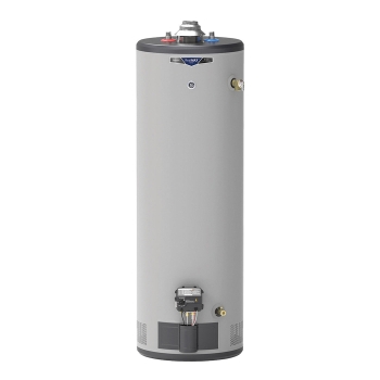 GE RealMAX Choice GG40T08BXR Tall Water Heater, 40 gal Capacity, Natural Gas Fuel, 40000 Btu/hr Heating Input