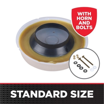 HERCULES® Johni-Ring® 90234 Wax Gasket Combo Pack, For Pipe Size: 3 in, 4 in, 5 in W, Golden Wax