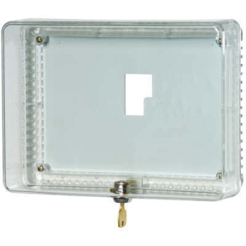 Honeywell Home TG512A1009/U Large Universal Thermostat Guard, Horizontal, Wall Installation / Mounting, 7-1/4 in Height