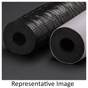 K-Flex TITAN™ 6RSR048078 Tube Insulation, 6 ft L, 7/8 in ID, 1/2 in Thick, Black, 7/8 in Insulation, EPDM, 2 in W