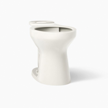Kohler® K-31588-96 Elongated Toilet Bowl, AquaPiston®, Revolution 360 deg Flush, 16-1/2 in Bowl Height, Exposed, Biscuit