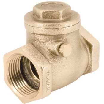 Legend Valve 105-103NL Swing Check Valve, 1/2 in Inlet Connection, FNPT Inlet Connection, 1/2 in Outlet Connection