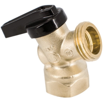 Legend Valve 107-554NL 1/4-Turn Boiler Drain, 1/2 in Inlet Connection, FNPT Inlet Connection, 1/2 in Outlet Connection