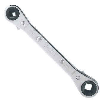 Malco® RRW3 Refrigeration Ratchet Wrenches, 3/16 in, 1/4 in, 5/16 in, 3/8 in Drive, Ratcheting: Yes, 5-1/2 in L