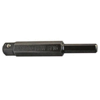 Malco® RRW316 Hex Key Ratchet Wrench Insert, 2-3/16 in Length, 1/4 in Shank Diameter