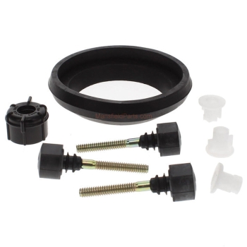 Mansfield® 630-0107 Large Tank-to-Bowl Seal, Rubber, 3 in Outside Diameter, Black, For Use With: Mansfield Toilets