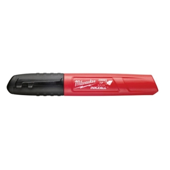 Milwaukee® 48-22-3103 Chisel Tip Marker, Plastic, 4.35 in Length, 0.12 in Width, 5.85 in Height, Black/Red