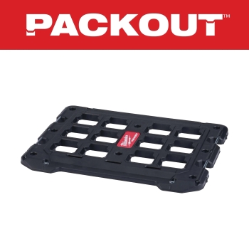 Milwaukee® PACKOUT™ 48-22-8485 Mounting Plate, 23.4 in Length, 18.4 in Width, 1.1 in Depth, Black/Red