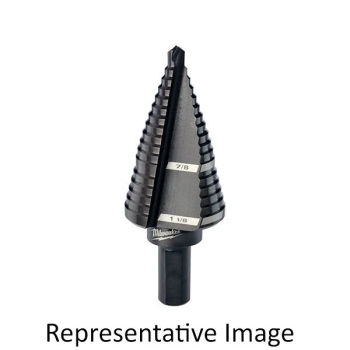 Milwaukee® 48-89-9209 2-Step Drill Bit, 7/8 in, 1-1/8 in Diameter, 1 in Length, Flat Shank, HSS
