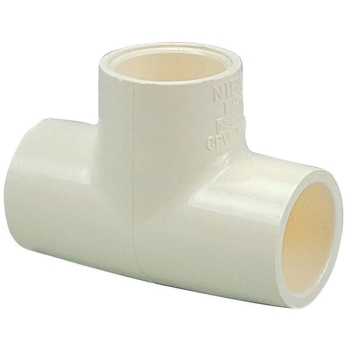 NIBCO® M097200 Tee, Tee Fitting, Connection Size 1: 1/2 in, Connection Type 1: Slip Joint, Connection Size 2: 1/2 in
