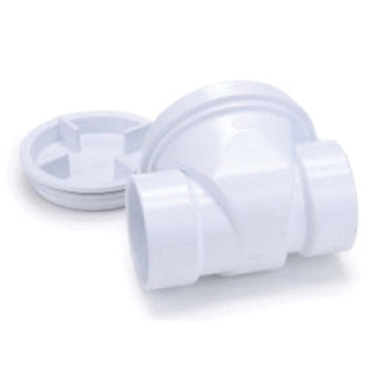 Oatey® 43900 Backwater Valve, 3 in Inlet Connection, 3 in Outlet Connection, PVC Body