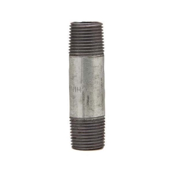 PLUMBMASTER® 96132 Pipe Nipple, 1/2 in Connection Size 1, 4 in L, Connection Type 1: MIP, 1/2 in Connection Size 2