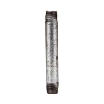 PLUMBMASTER® 96143 Pipe Nipple, 3/4 in Connection Size 1, Connection Type 1: MIP, 3/4 in Connection Size 2, Steel