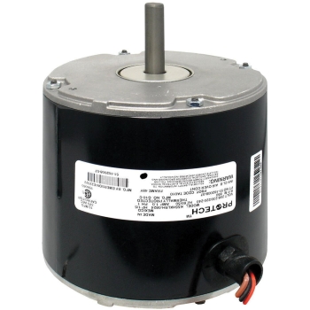 PROTECH™ 51-102500-04 Condenser Motor, 1/5 hp Motor, 230 V, 1 ph, 825 rpm Motor, 1 -Speed, Motor, Sleeve Bearing