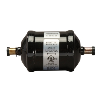 PROTECH™ 83-25152-09 Liquid Line Filter Drier, R-22, R-410A Refrigerant, Compatible Unit Tonnage: 3.9 ton, Yes Bi-Flow