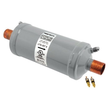 PROTECH™ 83-25153-11 Suction Line Filter Drier, R-22, R-410A Refrigerant, 7/8 in Connection Size 1, 3 in Diameter