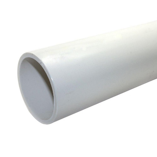 IPEX USA LLC D2729 4 in DWV Pipe - 10 ft, Bell End, White
