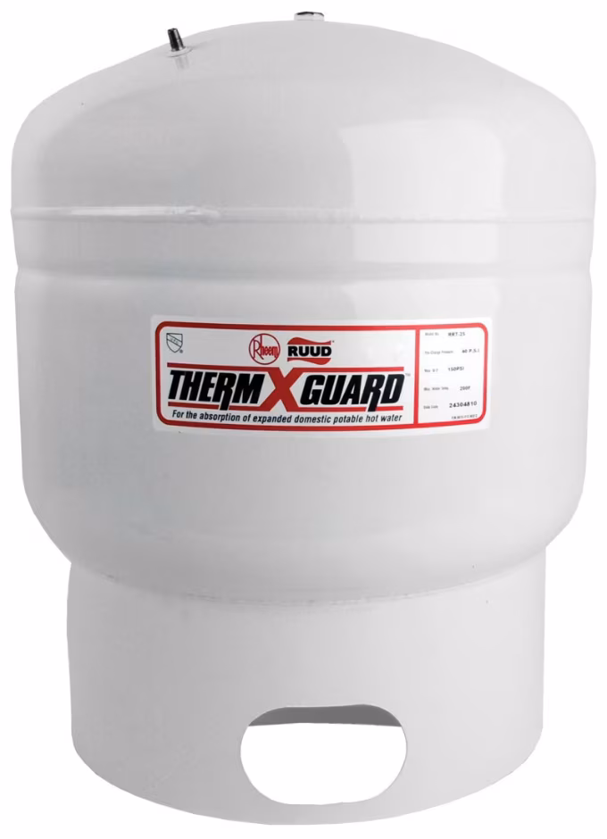 Rheem® RRT-25 Water Heater Expansion Tank, 10.3 gal Capacity