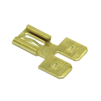 Rheem® 455019 Flat-Style Female to Double Male Quick Connect Adapter, 1/4 in Tab, Adapter Function Type
