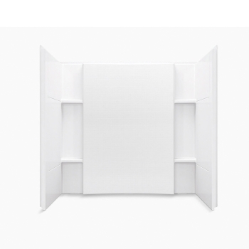 STERLING® 71164100-0 Shower Wall Set, Wall Installation / Mounting, 60 in Length, 36 in Width, Acrylic, White