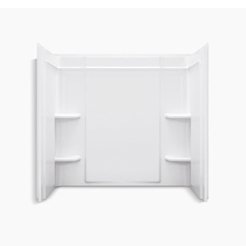 STERLING® 71374100-0 Bath/Shower Wall Set, Wall Installation / Mounting, 60 in Length, 30 in Width, 55 in Height, White